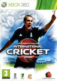 International Cricket 2010 PAL Xbox 360 PAL box art